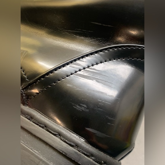 Dirty Laundry ~ Black Lace-up Combat Boots Lug Soles Y2K 90s Size 9 - Picture 15 of 17